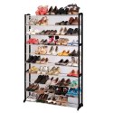 Shoe shelf metal 50 pairs cabinet bookcase