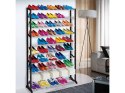 Shoe shelf metal 50 pairs cabinet bookcase