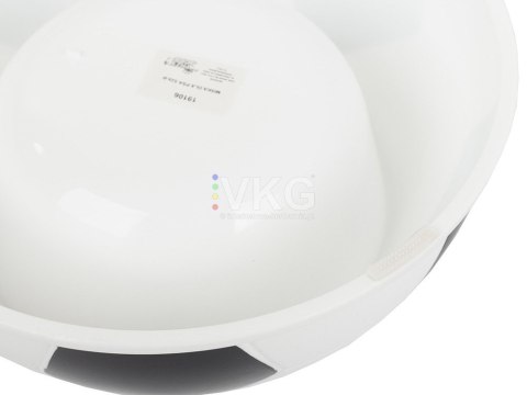 MISKA PLASTIKOWA DLA PSA KOTA NA KARMĘ WODĘ 0,65L KOLOR BIAŁY