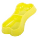Miska plastikowa dla psa kota podwójna 0,15l