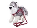 SZELKI DLA PSA KOTA + SMYCZ ODBLASKOWA Q12 KOLOR CZERWONY