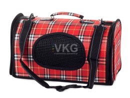 TORBA TRANSPORTOWA TRANSPORTER DLA PSA KOTA FRETKI CZERWONY