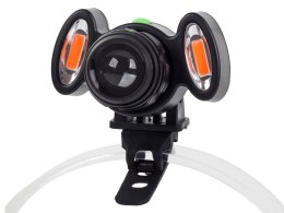 Bailong lampka rowerowa przednia led xm-l t6 2 cob