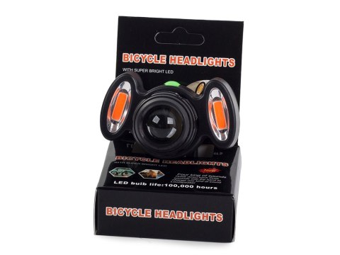 Bailong lampka rowerowa przednia led xm-l t6 2 cob