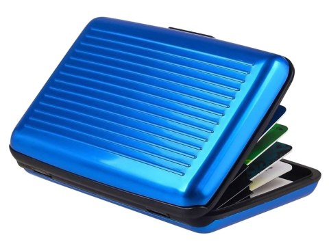 Etui na karty dokumenty aluminiowe portfel wallet