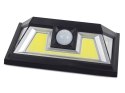 Lampa solarna led cob czujnik ruchu i zmierzchu