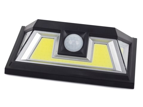 Lampa solarna led cob czujnik ruchu i zmierzchu