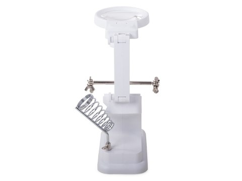 Lupa trzecia ręka 10 led smd uchwyt lutowania 25x
