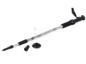TELESKOPOWE KIJKI KIJE NORDIC WALKING KOLOR SREBRNY