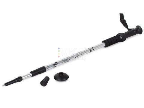 TELESKOPOWE KIJKI KIJE NORDIC WALKING KOLOR SREBRNY