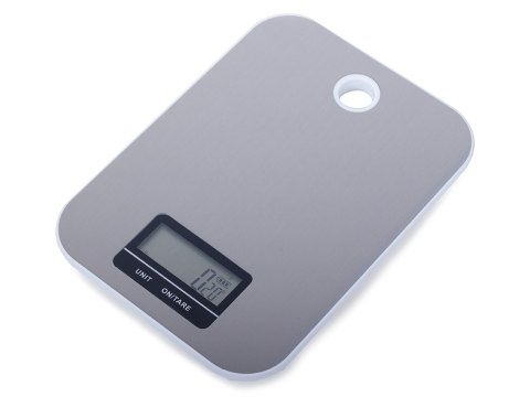 Waga kuchenna elektroniczna lcd do 5kg stal płaska