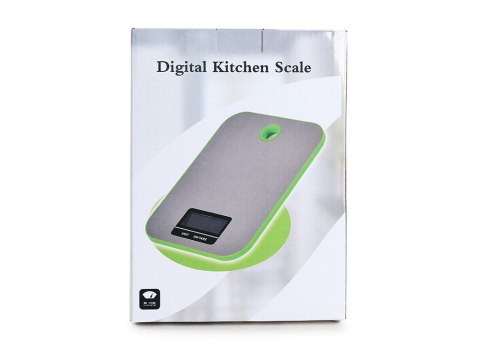 Waga kuchenna elektroniczna lcd do 5kg stal płaska