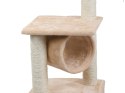 DRAPAK DLA KOTA DRZEWKO DOMEK WIEŻA LEGOWISKO 92cm