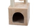 DRAPAK DLA KOTA DRZEWKO DOMEK WIEŻA LEGOWISKO 92cm