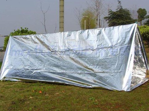 Koc termiczny ratunkowy folia życia mata 160x210cm