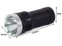 Latarka Bailong policyjna CREE XHP70 mocna USB