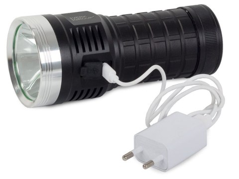 Latarka Bailong policyjna CREE XHP70 mocna USB