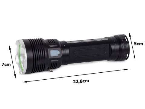 Latarka Bailong policyjna LED CREE XHP70 duża moc