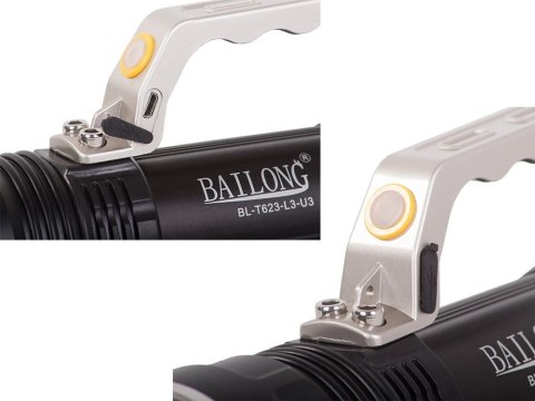 Latarka Bailong szperacz policyjna LED XM-L T6 COB