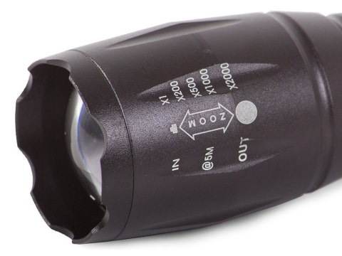 Latarka Bailong taktyczna led cree zoom XML T6 COB