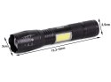 Latarka Bailong taktyczna led cree zoom XML T6 COB