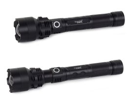 Latarka Bailong taktyczna mocna LED XHP50 zoom usb