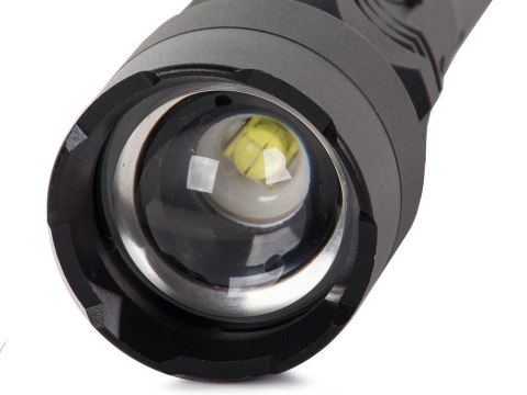 Latarka Bailong taktyczna mocna LED XHP50 zoom usb