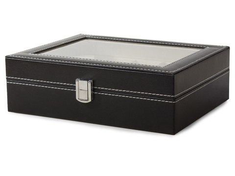 Szkatułka na zegarki organizer pudełko etui 10