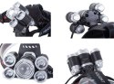 Bailong latarka czołowa led cree XM-L T6 4x XPE