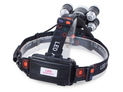 Bailong latarka czołowa led cree XM-L T6 4x XPE