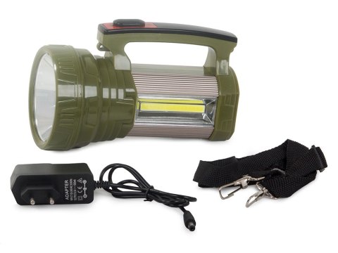 Latarka szperacz power bank solar led XM-L L2 cob