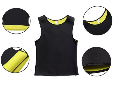 Koszulka sportowa treningowa neoprenowa męska XL