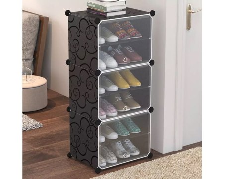 SZAFKA NA BUTY OBUWIE MODUŁOWA REGAŁ 6 PÓŁEK