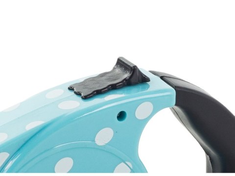 Smycz automatyczna dla psa taśma blokada 5m 15kg