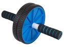 Wałek do ćwiczeń podwójne kółko roller koło + mata