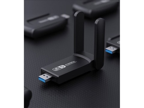 Karta sieciowa wi-fi adapter wifi usb 1200mbps dual