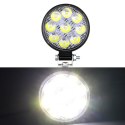 Lampa samochodowa robocza 9 led okrągła