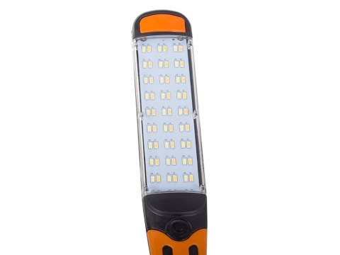 Lampa warsztatowa kanałowa 60 led smd magnes hak