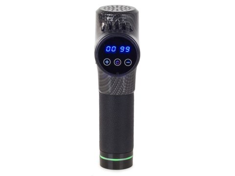 Pistolet do masażu masażer do ciała mocny gun lcd