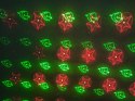 Projektor laserowy świąteczny wodoodporny pilot