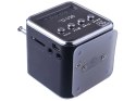 Głośnik bezprzewodowy przenośny mini radio fm led