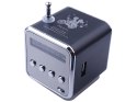 Głośnik bezprzewodowy przenośny mini radio fm led