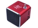 Głośnik bezprzewodowy przenośny mini radio fm led
