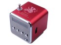 Głośnik bezprzewodowy przenośny mini radio fm led