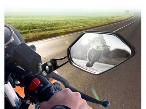 Lusterko rowerowe na rower skuter kierownicę 2 szt