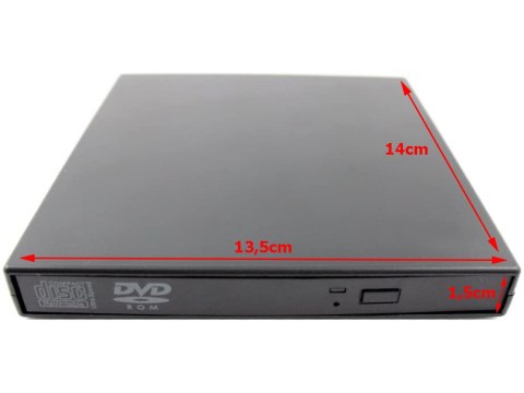 Napęd cd-r/dvd-rom/rw zewnętrzny usb nagrywarka