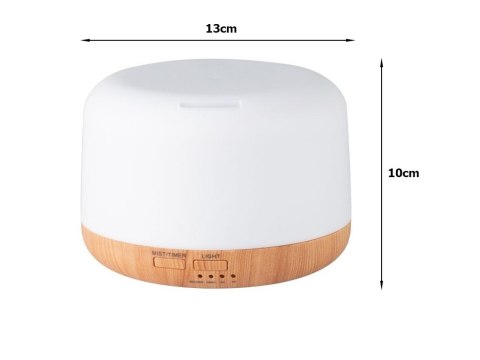 Nawilżacz powietrza dyfuzor aromaterapia pilot rgb