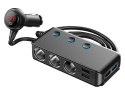 Rozdzielacz gniazda zapalniczki 12-24v 4xusb qc
