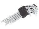 Klucze imbusowe imbusy 1,5-10 9 el zestaw torx