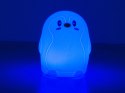 Lampka nocna dla dzieci led pingwin rgb dotyk usb
